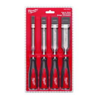 Milwaukee - Stechbeitel-Set 4-tlg. (4932479897)
