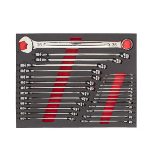 Milwaukee - Ringmaulschl. Einlage 27-tlg. (4932493247)