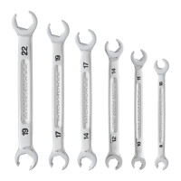 Milwaukee - Offener Doppel-Ringschlüssel Set 6-tlg. (4932480636)
