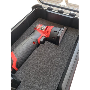MWK - Anpassbare Schaumstoffeinlage mit Rasterstanzung 30x20x4+1cm für Packout Koffer & Organiser