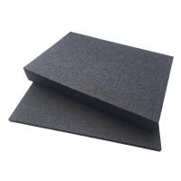 MWK - Anpassbare Schaumstoffeinlage mit Rasterstanzung 30x20x4+1cm für Packout Koffer & Organiser