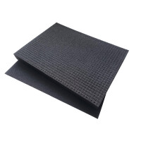 MWK - Anpassbare Schaumstoffeinlage mit Rasterstanzung 42,5x30,5x4+1cm für Packout Schubladenboxen und HD-Boxen