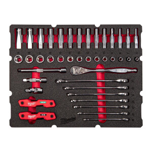 Milwaukee - PACKOUT 3/8" Ratschen u....