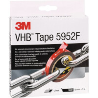 3M - Montageband VHB Tape 5952F schwarz L.3m (4054596735415)