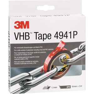3M - Montageband VHB Tape 4941P grau L.3m B.1...