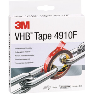 3M - Montageband VHB Tape 4910F transp.L.3m B...