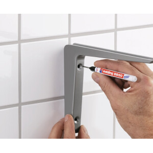 EDDING - Bohrlochmarker 8850 schwarz Strich-B.1,0 (4004764894949)