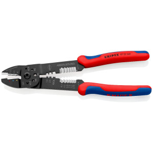 Knipex - Crimpzange schwarz lackiert, mit...