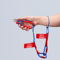 Knipex - Seitenschneider schwarz atramentiert, mit Comfort-Griffen 160 mm (70 02 160)
