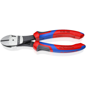 Knipex - Kraft-Seitenschneider schwarz atramentiert, mit...