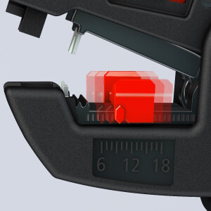 Knipex - ComStrip Automatische Abisolierzange 165 mm (12 62 180)