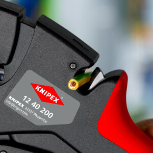 Knipex - Selbsteinstellende Abisolierzange 200 mm (12 40 200)