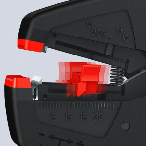 Knipex - Selbsteinstellende Abisolierzange 200 mm (12 40 200)