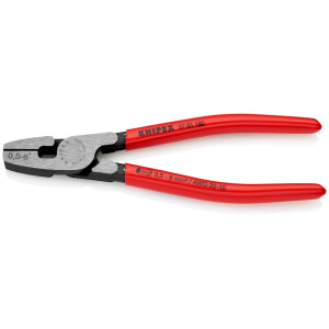 Knipex - Crimpzange fuer Aderendhuelsen mit Kunststoff...