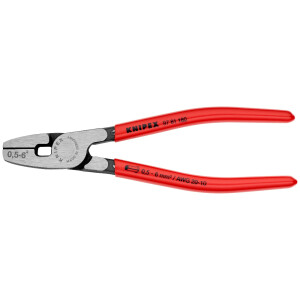 Knipex - Crimpzange fuer Aderendhuelsen mit Kunststoff...