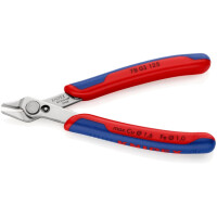 Knipex - Electronic-Super-Knips® mit Mehrkomponenten-Hüllen 125 mm (78 03 125)