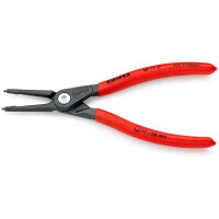 Knipex - Praezision-Sicherungsringzange grau atramentiert, mit rutschhemmendem Kunststoff überzogen 180 mm (48 11 J2)
