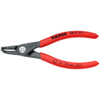 Knipex - Praezision-Sicherungsringzange grau atramentiert, mit rutschhemmendem Kunststoff überzogen 130 mm (48 21 J11)
