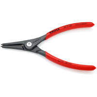 Knipex - Praezision-Sicherungsringzange grau atramentiert, mit rutschhemmendem Kunststoff überzogen 180 mm (49 11 A2)