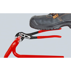 Knipex - Alligator® Wasserpumpenzange schwarz atramentiert, mit rutschhemmendem Kunststoff überzogen 180 mm (88 01 180)