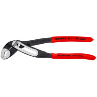 Knipex - Alligator® Wasserpumpenzange schwarz atramentiert, mit rutschhemmendem Kunststoff überzogen 180 mm (88 01 180)