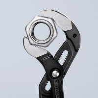 Knipex - Cobra® XXL Wasserpumpenzange grau atramentiert, mit rutschhemmendem Kunststoff überzogen 560 mm (87 01 560)