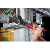 Knipex - Cobra® XXL Wasserpumpenzange grau atramentiert, mit rutschhemmendem Kunststoff überzogen 560 mm (87 01 560)