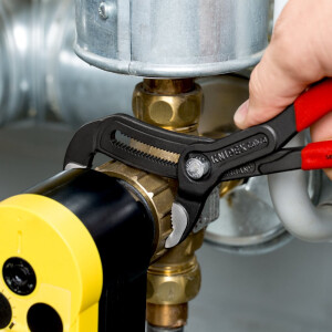 Knipex - Cobra® Wasserpumpenzange grau atramentiert, mit rutschhemmendem Kunststoff überzogen 250 mm (87 01 250)