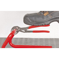 Knipex - Cobra® Wasserpumpenzange grau atramentiert, mit rutschhemmendem Kunststoff überzogen 250 mm (87 01 250)