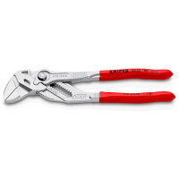 Knipex - Zangenschlüssel verchromt, mit Kunststoff überzogen 180 mm (86 03 180)