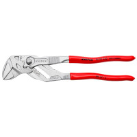 Knipex - Zangenschlüssel verchromt, mit Kunststoff überzogen 250 mm (86 03 250)