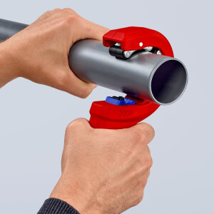 Knipex - DP50 Rohrabschneider mit Kunststoff überzogen 202 mm (90 23 01 BK)