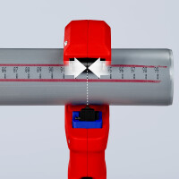 Knipex - DP50 Rohrabschneider mit Kunststoff überzogen 202 mm (90 23 01 BK)