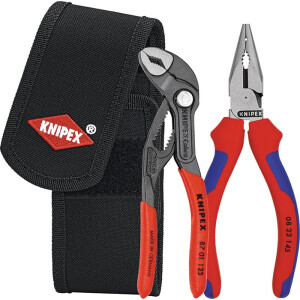 Knipex - Zangenset in Werkzeuggürteltasche 160 mm...