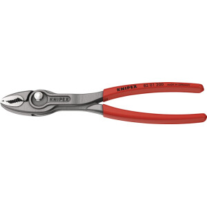 Knipex - TwinGrip Frontgreifzange grau atramentiert, mit...