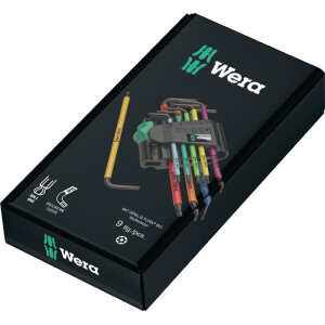 WERA - Winkelschraubendrehersatz 967 SPKL 9tlg. (4013288170125)