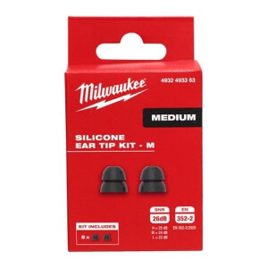 Milwaukee - Silikon Ersatzohrstöpsel 5 Paar für  L4RLEPB-301