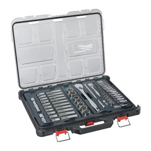 Milwaukee - Ratschen- , Steckschl. Set 1/4" und 1/2" (4932493661)