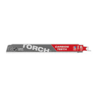 Milwaukee - Säbelsägeblatt Metall THE TORCH HM-bestückt 10TPI Neue Version