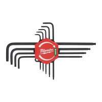 Milwaukee - Winkelschlüssel- Satz TX 9-tlg. (4932492693)