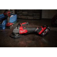 Milwaukee - FUEL  Akku- Hochleistungswinkelschleifer mit Geschwindigkeitsregler & ONE-KEY (M18  FHSAGO125-VXPDB2)