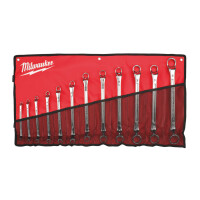 Milwaukee - Doppel-Ringschlüssel, gekröpft Set (12) (4932492738)
