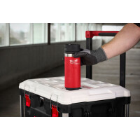 Milwaukee - PACKOUT Isolierbecher mit Trinkdeckel  Rot