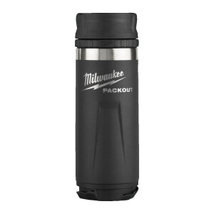 Milwaukee - PACKOUT Isolierbecher mit Trinkdeckel  Schwarz