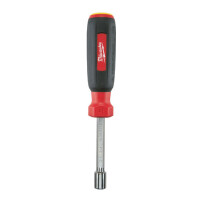 Milwaukee - Steckschlüssel -Set mit Griff und Durchgangsloch, 7 teilig, magnetisch (4932479891)