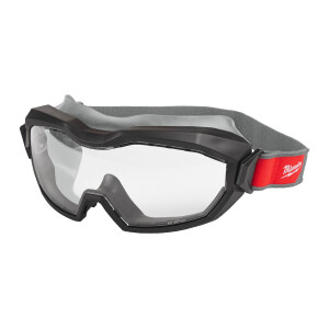 Milwaukee - Hochprofil-Vollsichtschutzbrille belüftet/unbelüftet, versch. Ausführungen