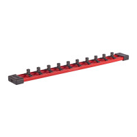 Milwaukee - Schiene für 10 x  1/2", 1/4" oder 3/8" Schlagnüsse