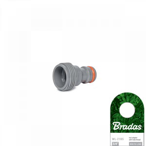 Bradas - WHITE LINE Werkzeugadapter, 3/4" AG