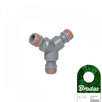 Bradas - WHITE LINE Adapter für drei Schlauch- Anschlüsse