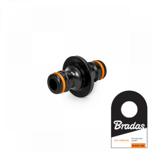 Bradas - BLACK LINE Schlauchverbinder Schnellkupplung